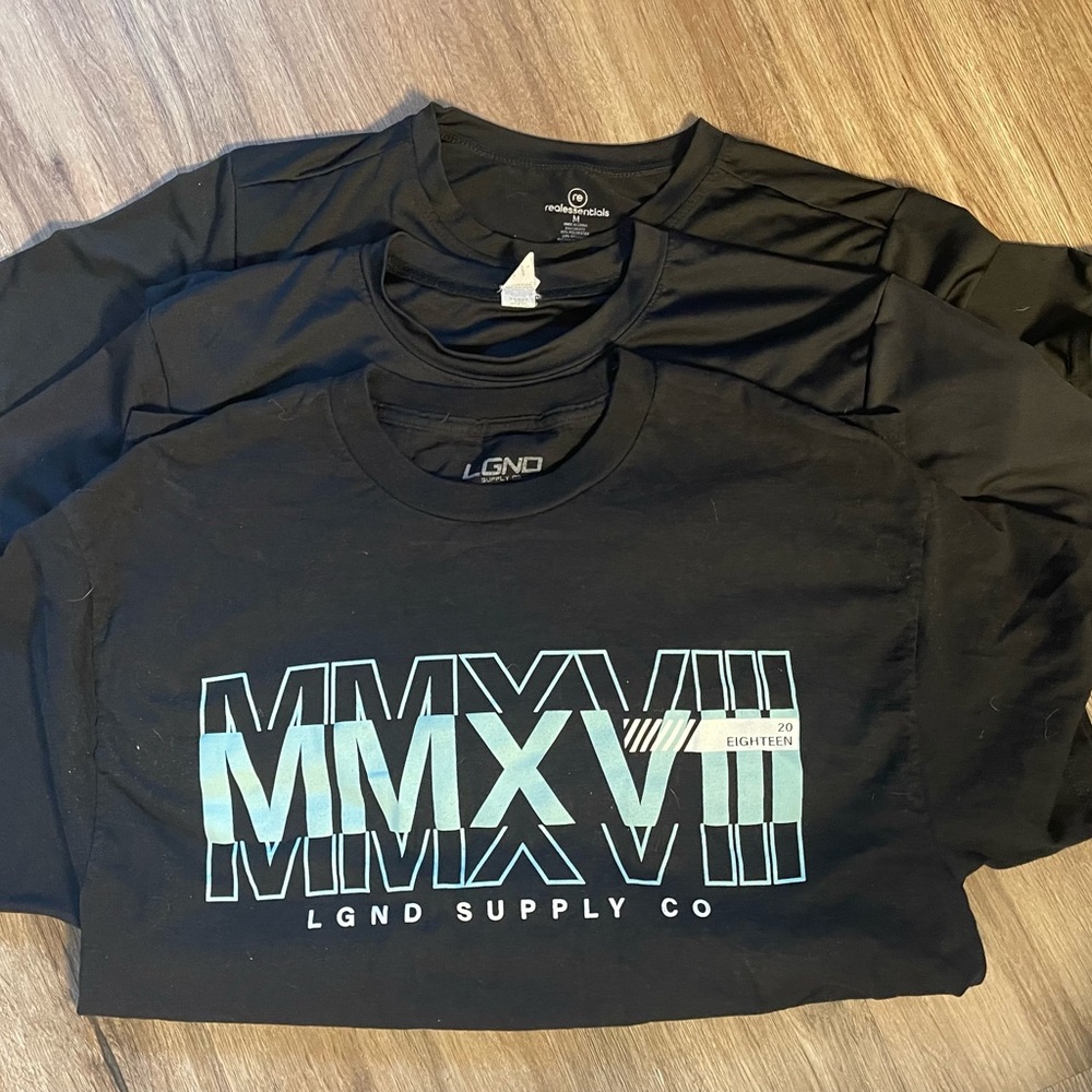 LGND Supply Co Black Graphic Tee
